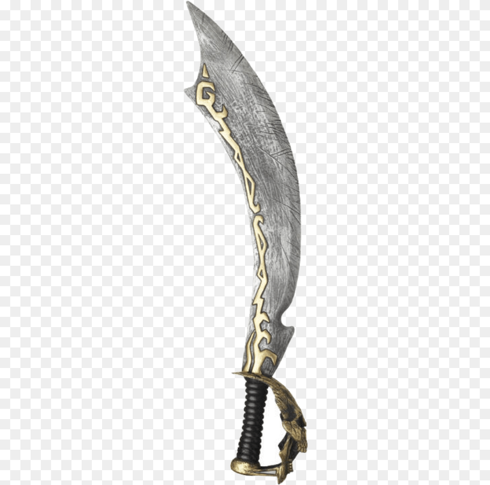 Pirate Skull Cutlass Sword Costume Accessory, Blade, Dagger, Knife, Weapon Free Transparent Png
