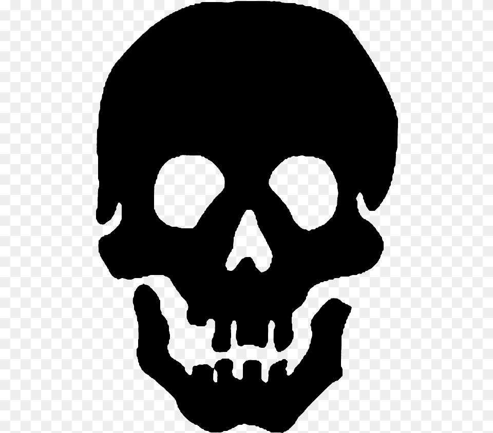 Pirate Skull Emblem Bo Jolly Roger White Background, Gray Free Png