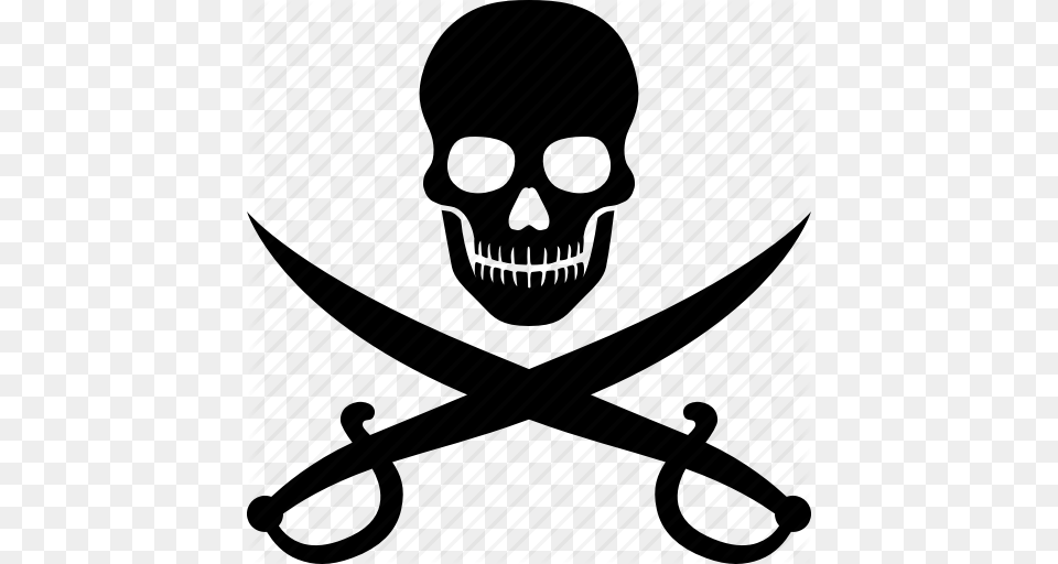 Pirate Skull Weapon, Blade Png Image