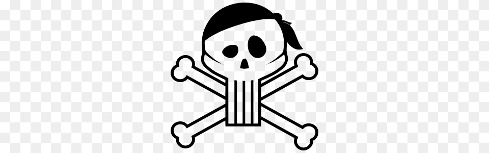Pirate Skull Stickers Car Decals, Baby, Person, Face, Head Png Image