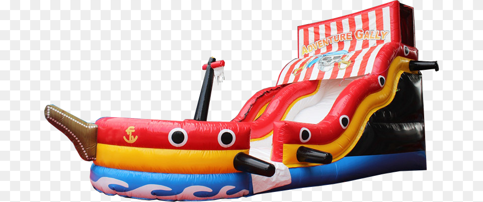 Pirate Slide Jumping Things Pirate Water Slide 2 Jumping Inflatable, Play Area, Plant Free Transparent Png