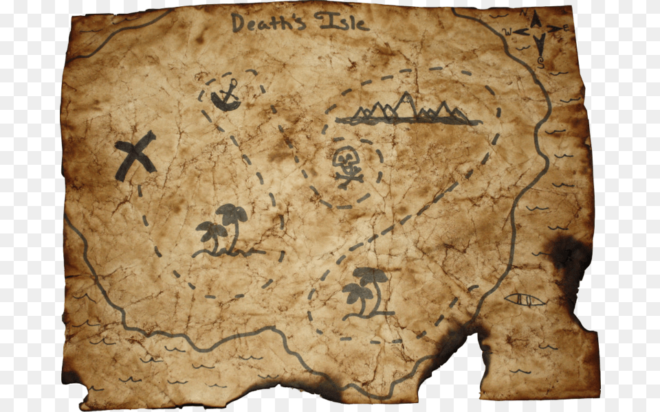 Pirate Treasure Map Pirate Treasure Map, Chart, Plot, Archaeology Free Png
