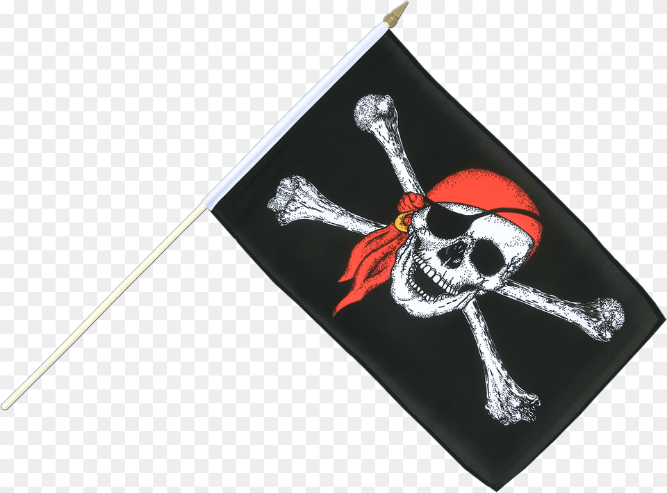 Pirate With Bandana Download Pirate Flag, Person, People Png