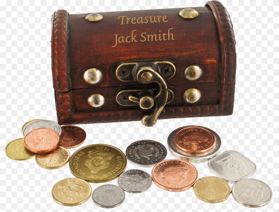Piraten Schatzkiste, Treasure, Coin, Money Free Png Download
