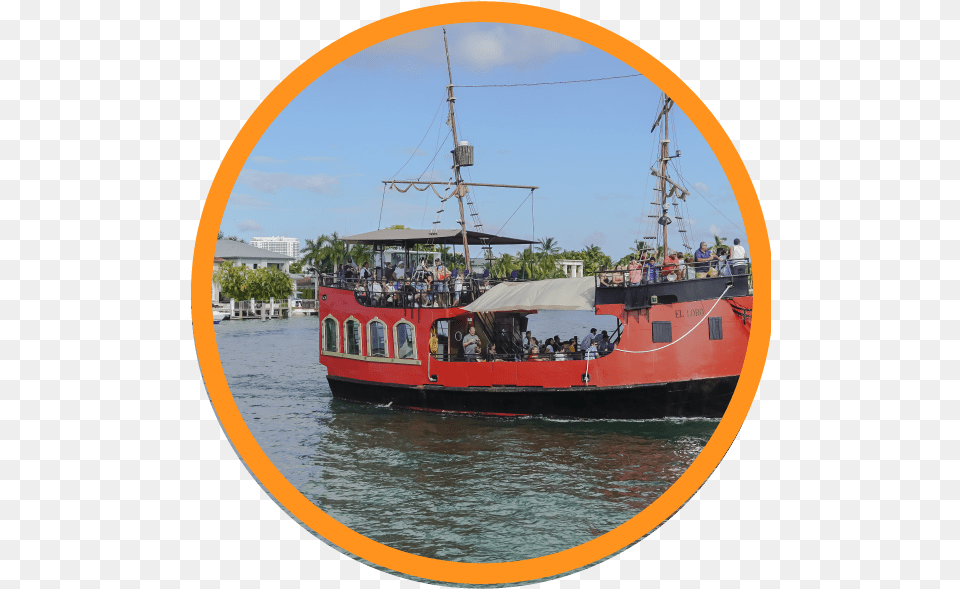 Pirates Adventures Sightseeing Tour Boat, Ferry, Transportation, Vehicle, Watercraft Free Transparent Png