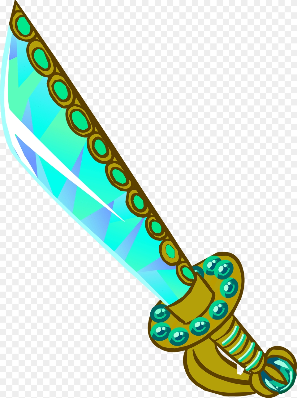 Pirates Clipart Sword Club Penguin Sword, Blade, Dagger, Knife, Weapon Free Transparent Png