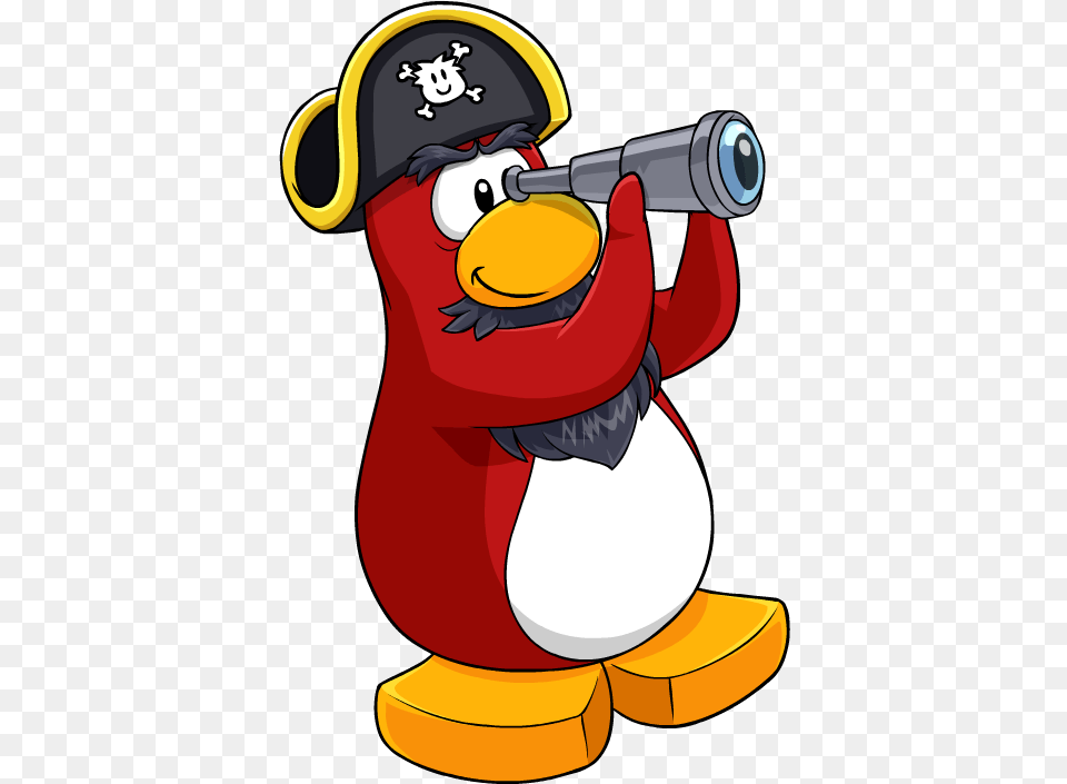 Pirates Clipart Telescope Club Penguin Rockhopper Telescope Free Png