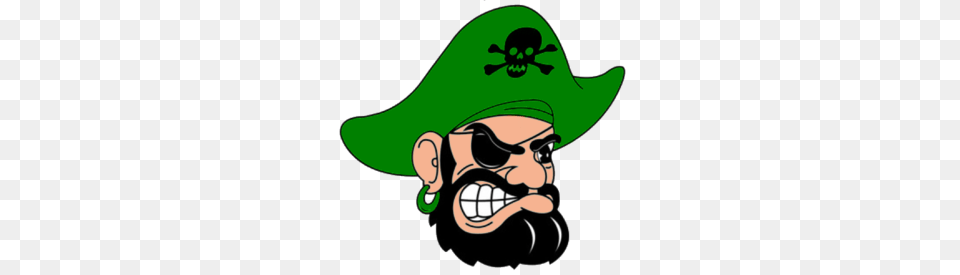 Pirates Cut Green Free, Clothing, Hat Png
