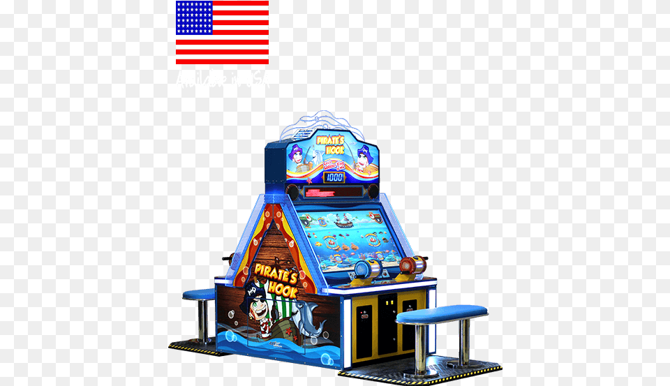 Pirates Hook 4 Player, Arcade Game Machine, Game, Person Free Transparent Png