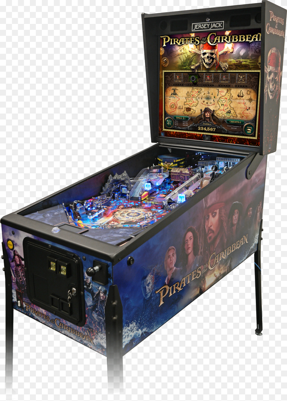 Pirates Of The Caribbean, Arcade Game Machine, Game, Person, Face Png