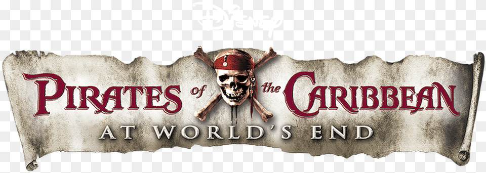 Pirates Of The Caribbean At World39s End Logo, Person, Face, Head, Pirate Free Transparent Png