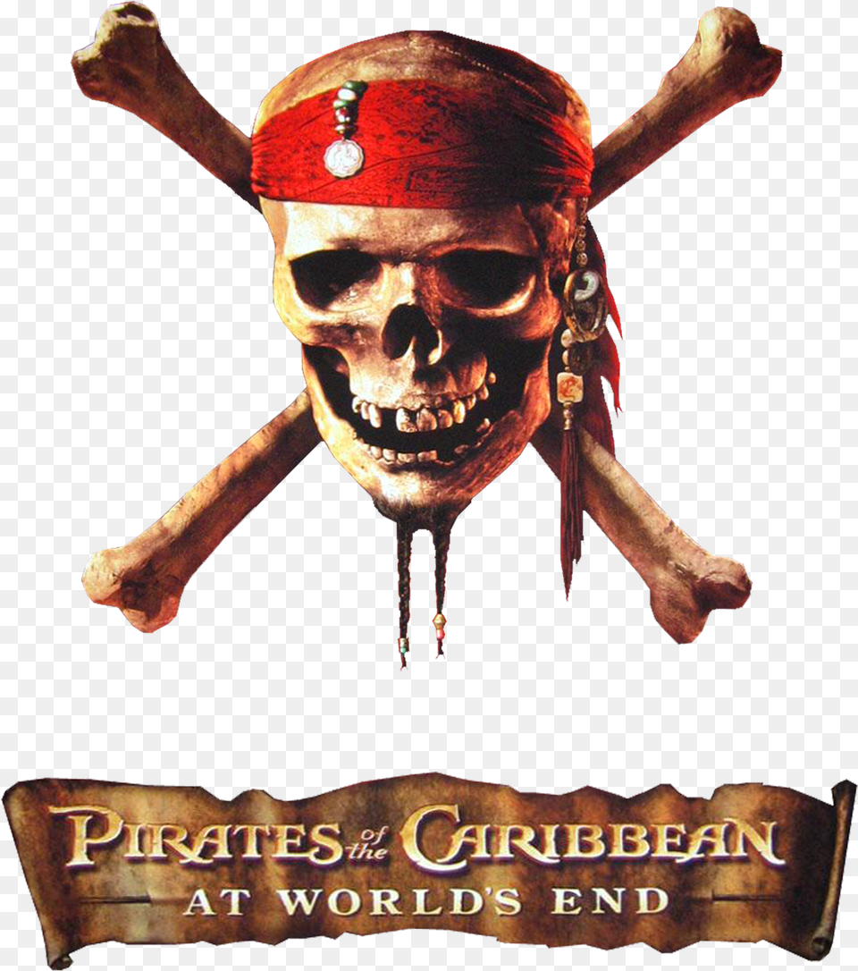 Pirates Of The Caribbean Background Pirates Of The Caribbean 3 Logo, Person, Pirate, Adult, Male Png