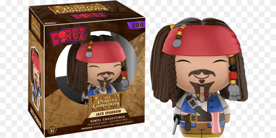 Pirates Of The Caribbean Dorbz Pirates Of The Caribbean, Person, Baby, Face, Head Free Png Download