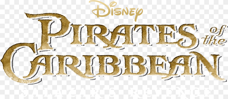 Pirates Of The Caribbean Logo, Text, Book, Publication Png Image