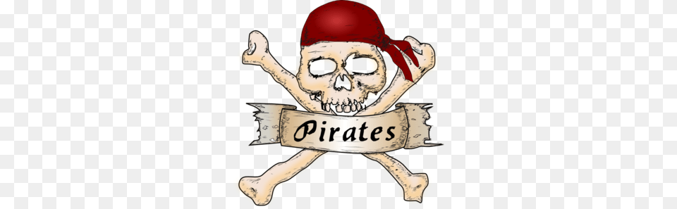 Pirates Symbol Clip Art, Baby, Person, Face, Head Free Png