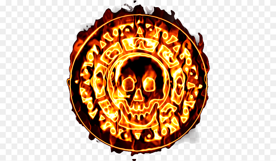 Pirates Symbol Fire, Flame, Bonfire Free Png