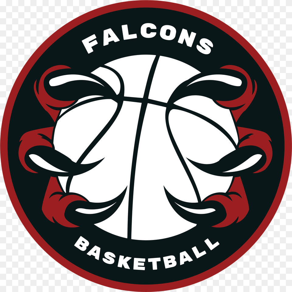 Pirates Vs Falcons Falcons Basketball Logo, Emblem, Sticker, Symbol Free Png Download