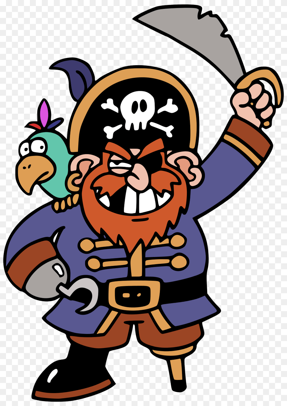 Piratey Potrace, Baby, Person, Cartoon, Face Free Png Download