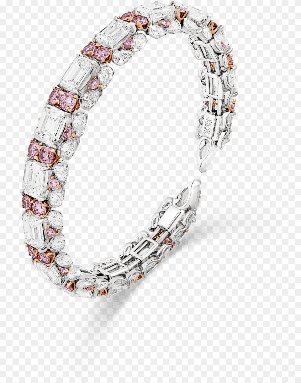 Piroutte Pink Diamond Bangle Example Copy Bangle, Accessories, Bracelet, Gemstone, Jewelry Png Image