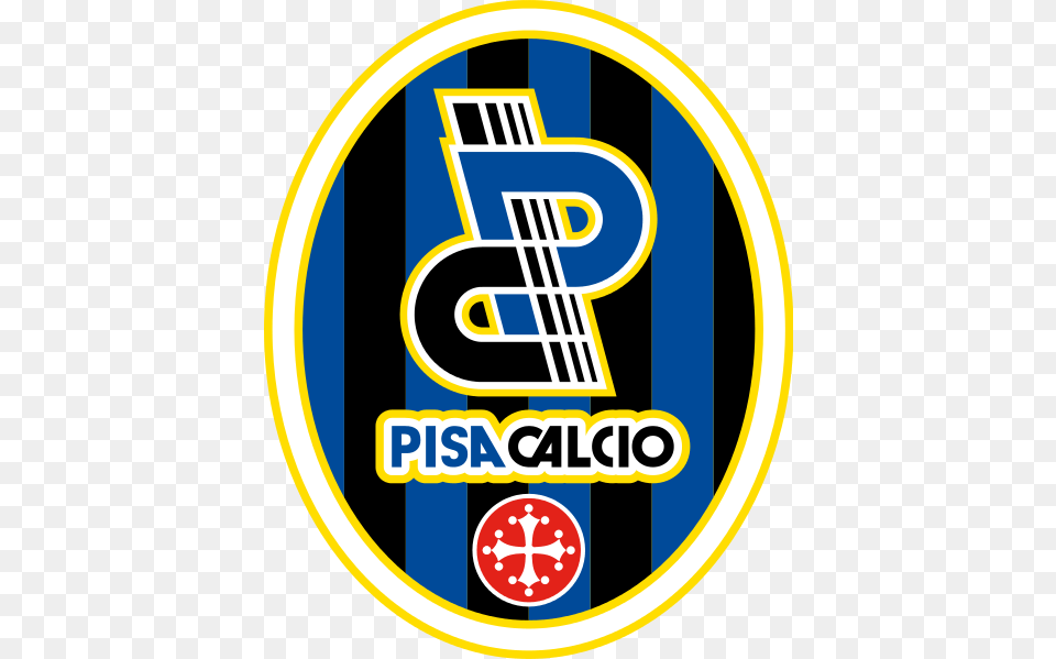 Pisa Calcio Logo, Badge, Symbol, Dynamite, Weapon Png Image
