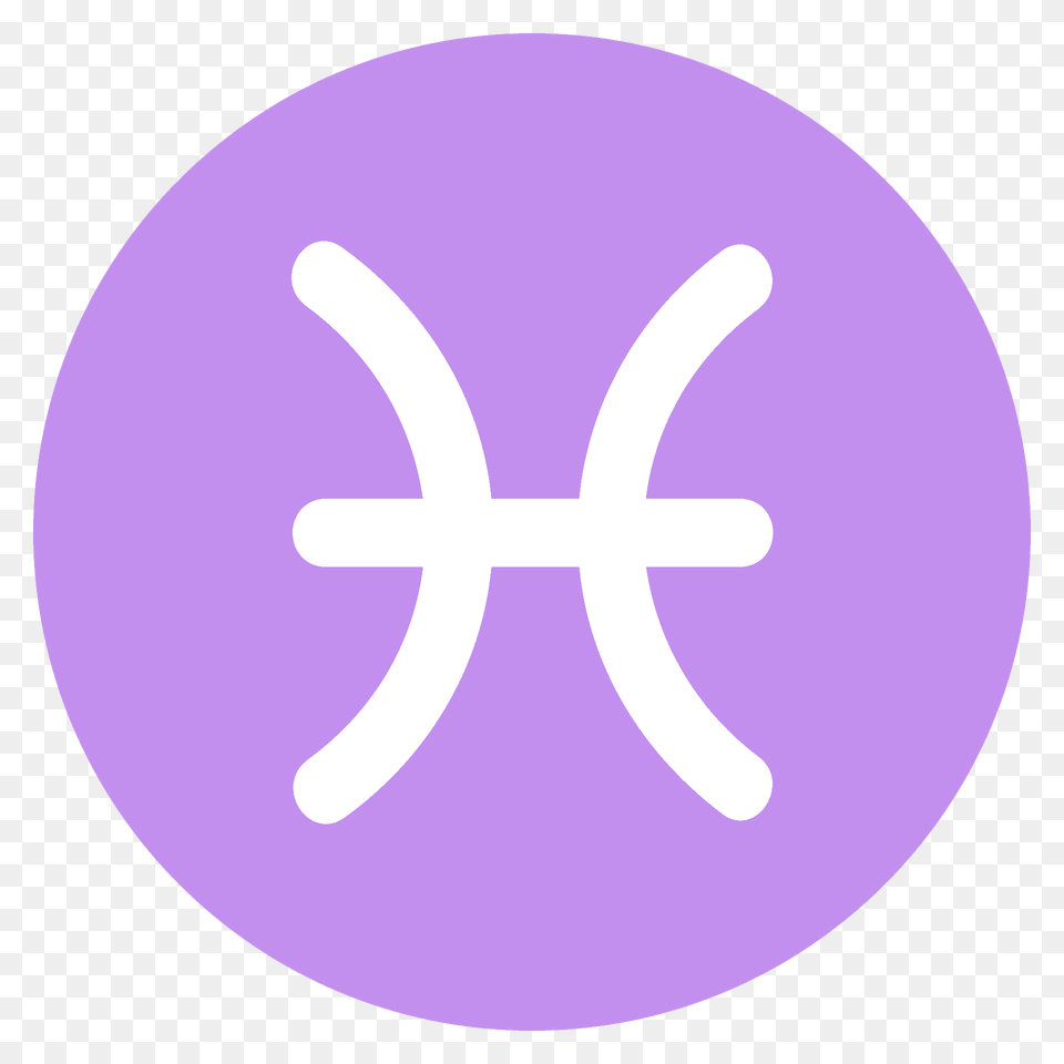 Pisces Emoji Clipart, Purple, Logo, Disk, Symbol Free Transparent Png