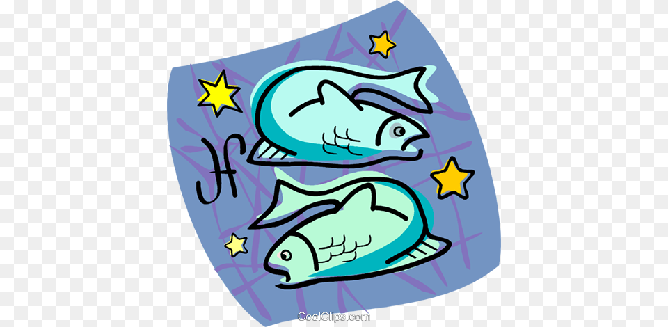 Pisces Royalty Free Vector Clip Art Illustration, Animal, Sea Life, Dolphin, Mammal Png