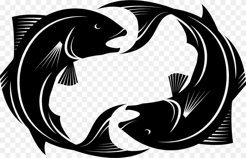 Pisces Symbol Clipart, Animal, Sea Life, Fish Free Png Download