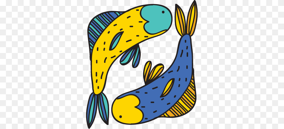 Pisces The Greek Myth Behind Your Sign, Animal, Sea Life, Fish, Carp Free Transparent Png