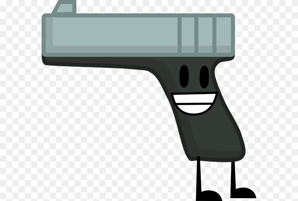 Pissss Haha Pistol Bfdi, Firearm, Gun, Handgun, Weapon Free Transparent Png