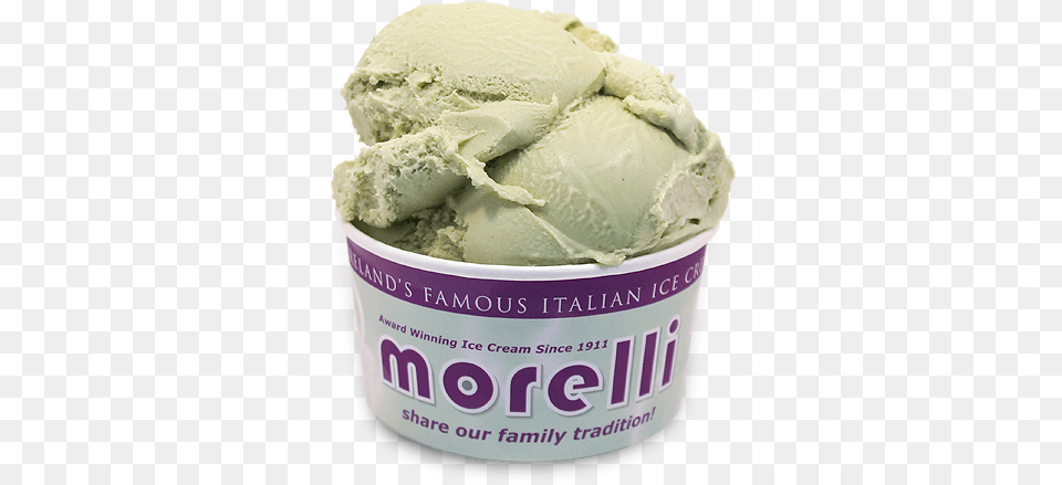 Pistachio Morelli Ice Cream, Dessert, Food, Ice Cream, Frozen Yogurt Free Png Download