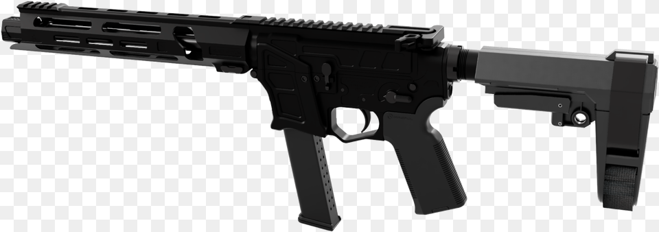 Pistol 9mm Pcc 300 Blackout Ar Pistol, Firearm, Gun, Handgun, Rifle Free Png Download