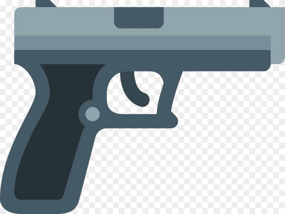 Pistol Clipart, Firearm, Gun, Handgun, Weapon Free Png