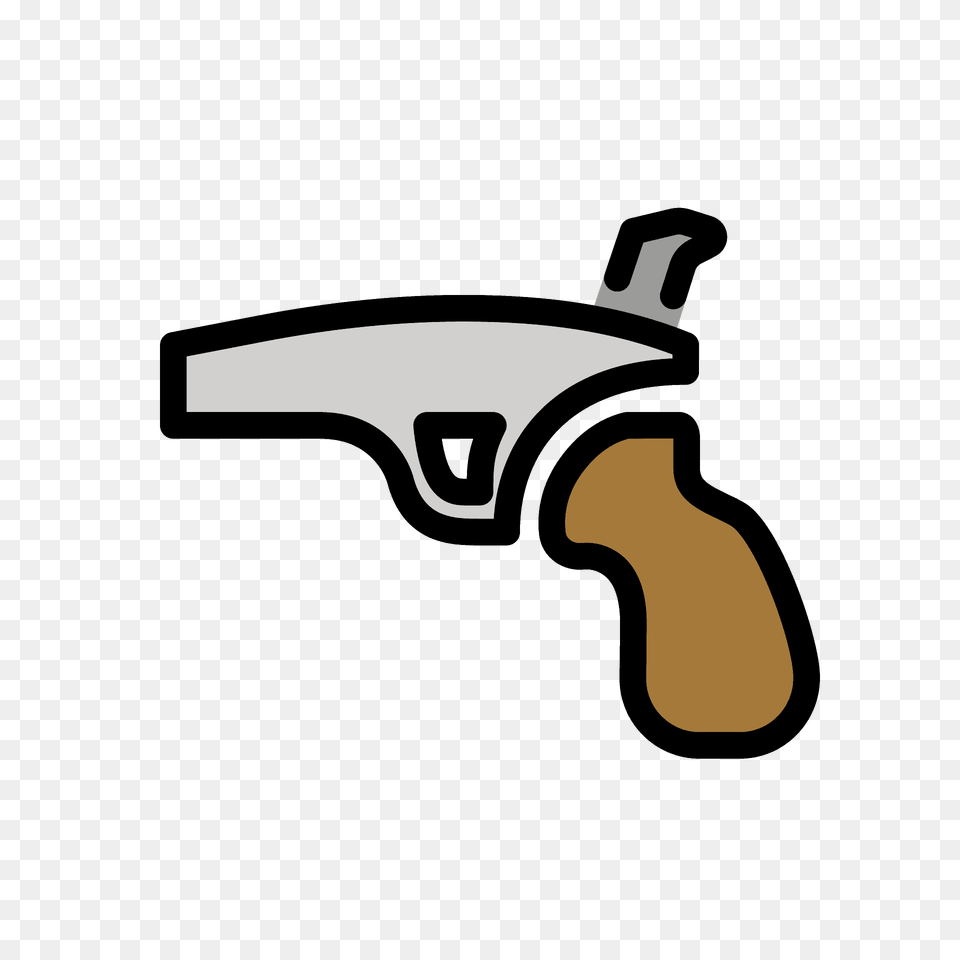 Pistol Emoji Clipart, Firearm, Gun, Handgun, Weapon Free Png Download