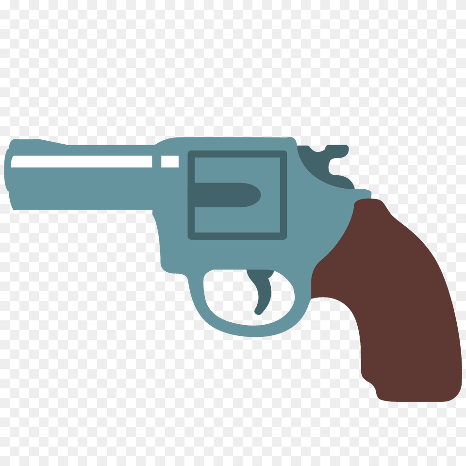 Pistol Emoji Clipart, Firearm, Gun, Handgun, Weapon Free Png