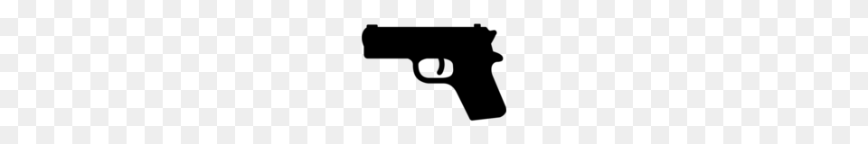 Pistol Emoji On Google Android, Gray Png Image