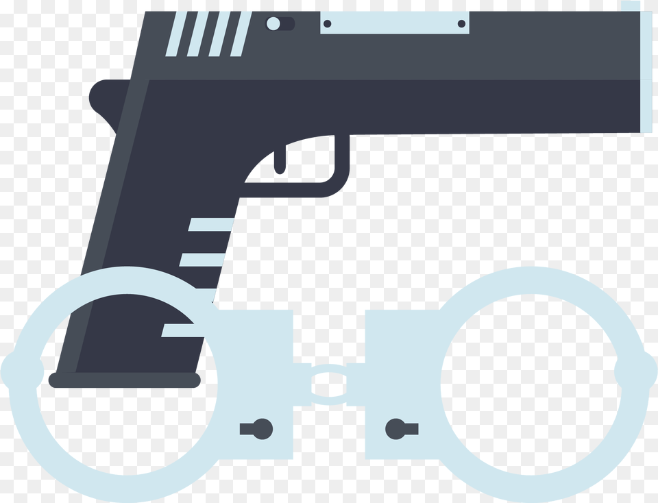 Pistol Handcuffs Handgun Firearm, Gun, Weapon, Gas Pump, Machine Free Png