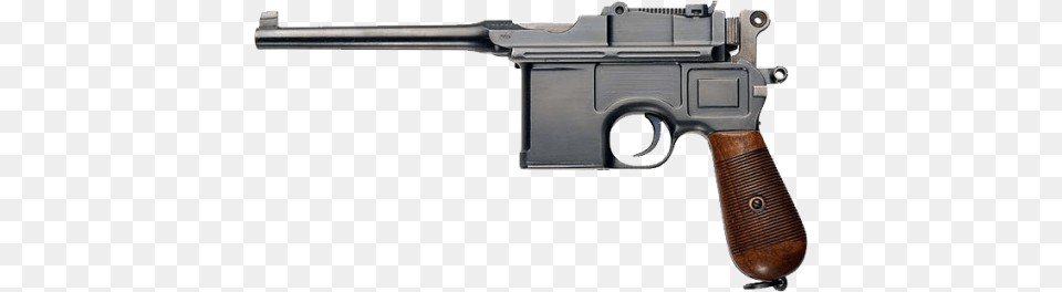 Pistol Mauser C96, Firearm, Gun, Handgun, Weapon Png