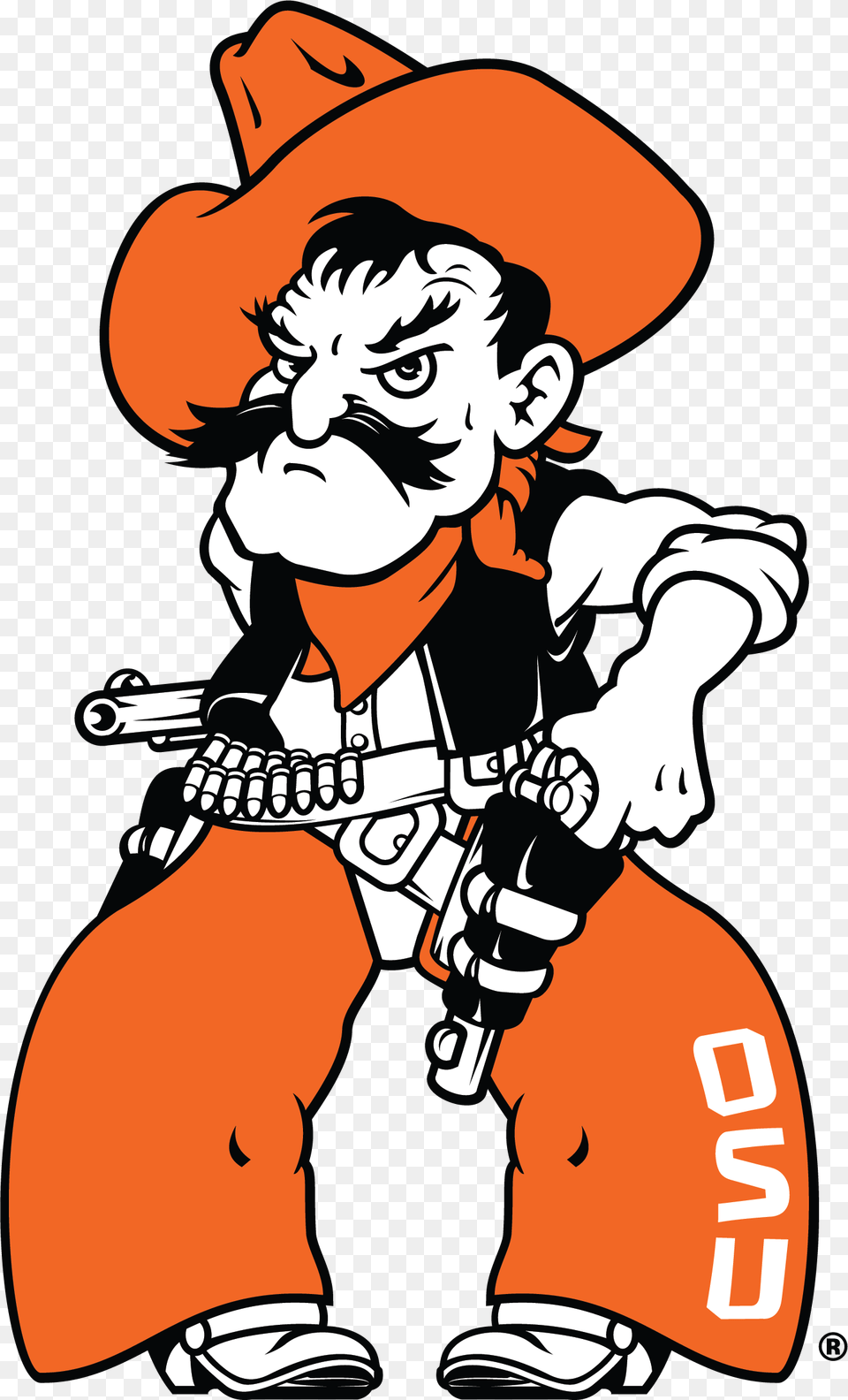 Pistol Pete Oklahoma State University Cowboys, Baby, Clothing, Hat, Person Free Png