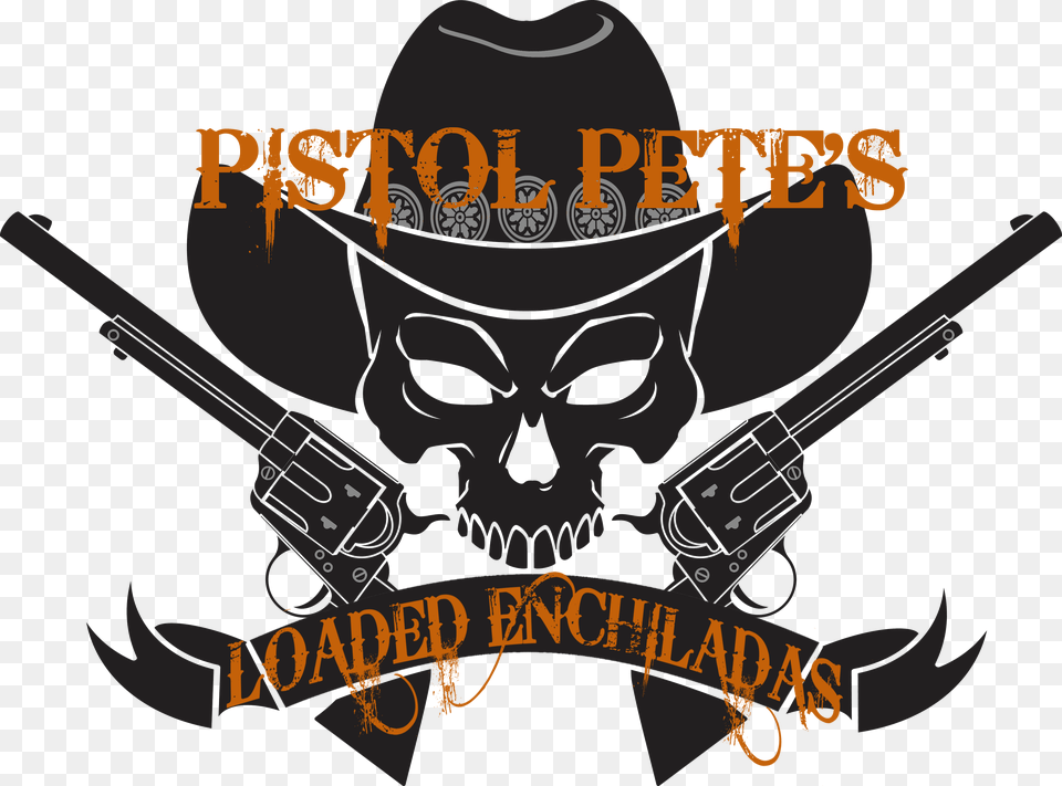 Pistol Pete39s Loaded Echiladas, Gun, Weapon, Person, Pirate Png