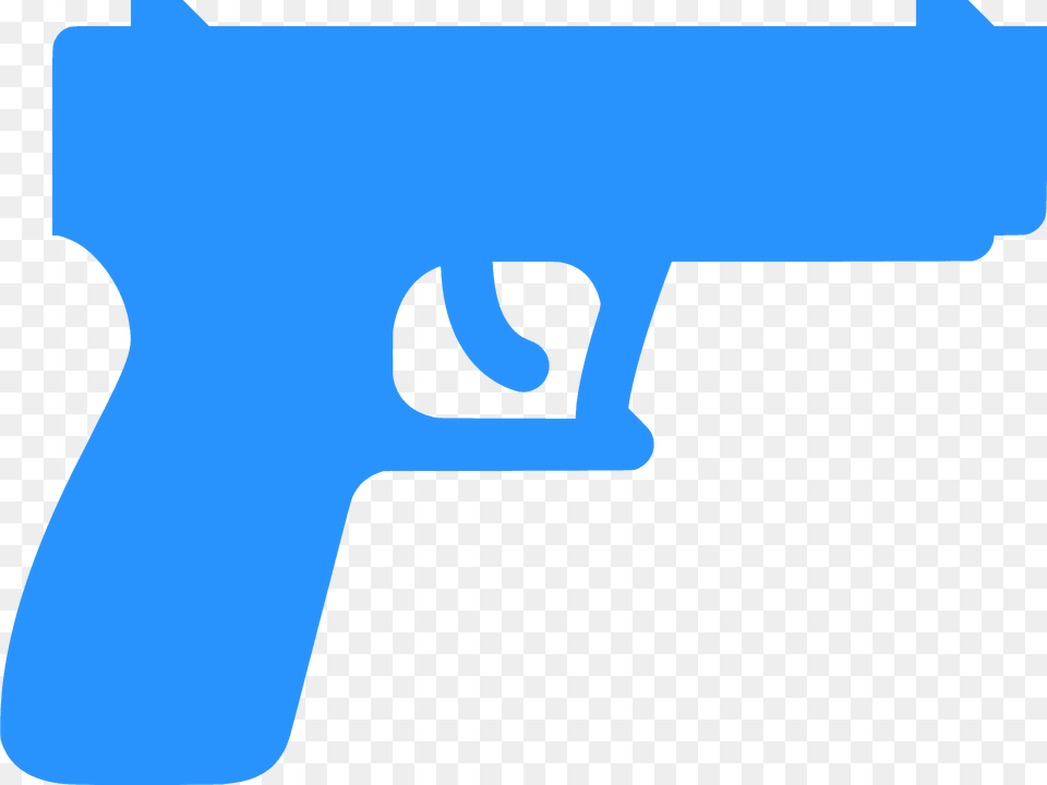 Pistol Silhouette, Firearm, Gun, Handgun, Weapon Free Transparent Png