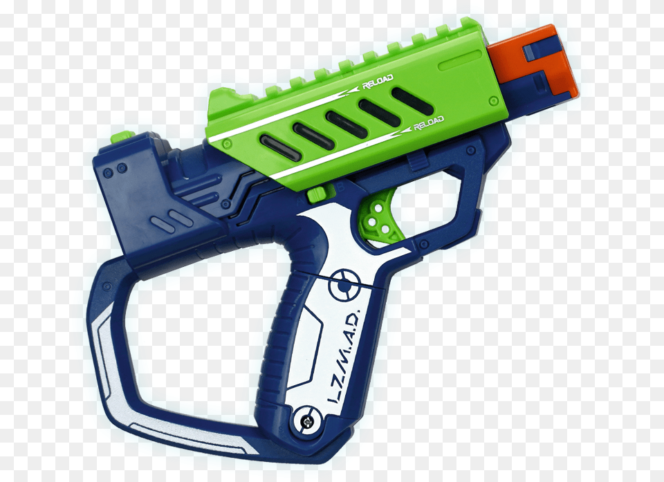 Pistola Verde Water Gun, Toy, Water Gun, Weapon Free Png