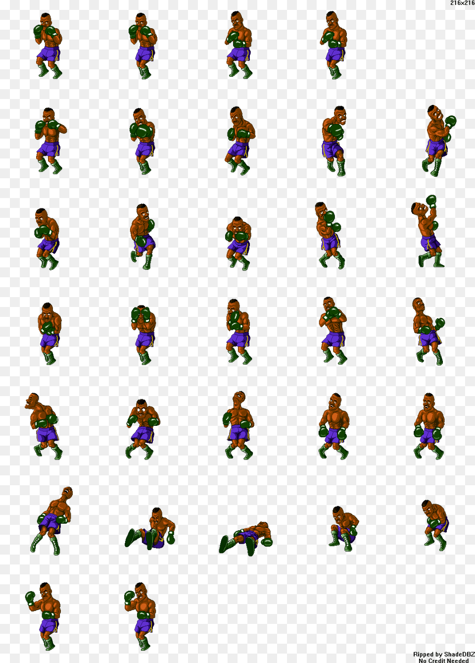 Piston Hurricane Sprite Sheetsuper Punch Out Punch Out Little Mac Sprite, Person, Dancing, Leisure Activities Free Png