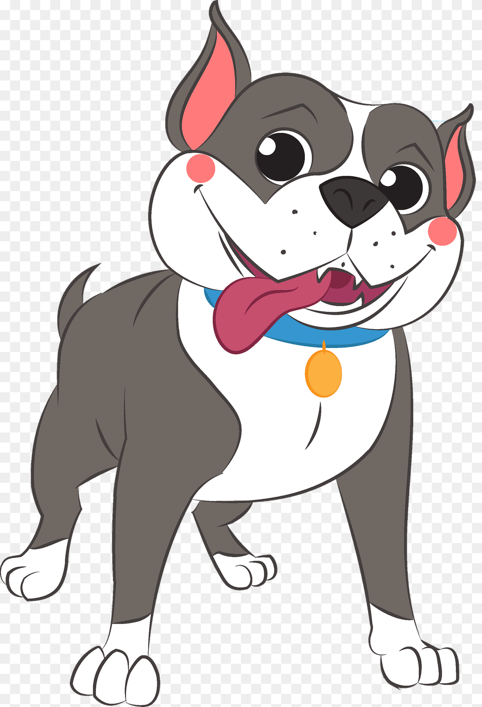 Pitbull Clipart, Cartoon, Baby, Person, Animal Png