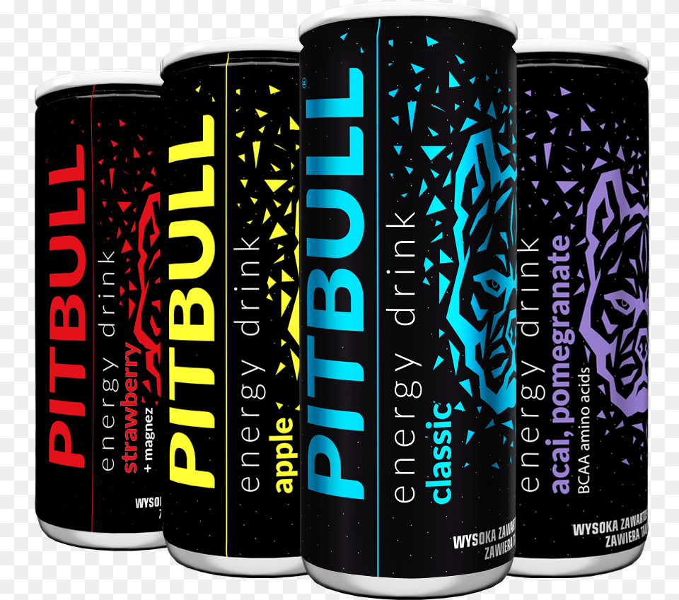 Pitbull Energy Drink Coca Cola, Can, Tin Png Image