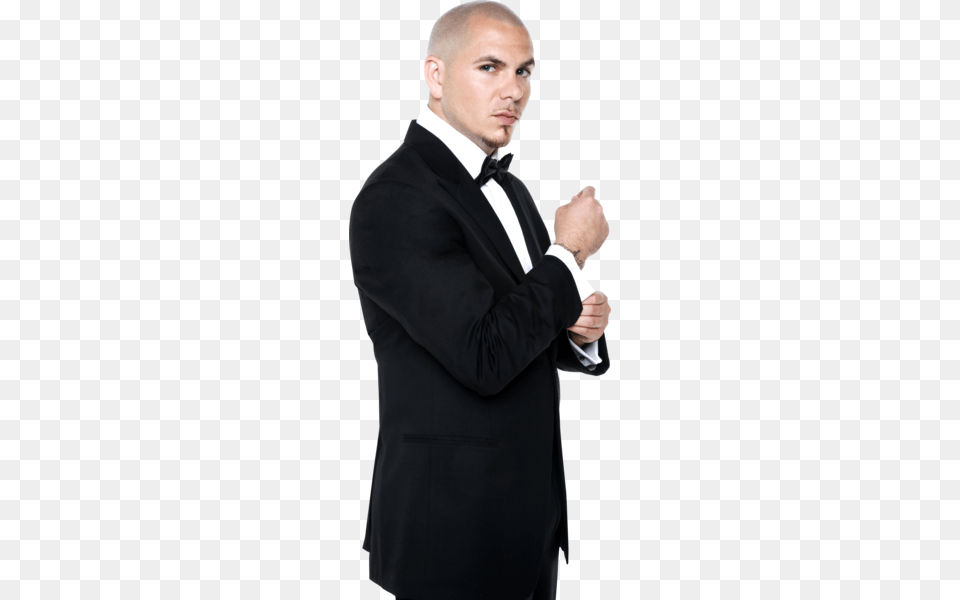 Pitbull Rapper Large Pitbull Rapper Transparent Background, Accessories, Tie, Suit, Person Free Png