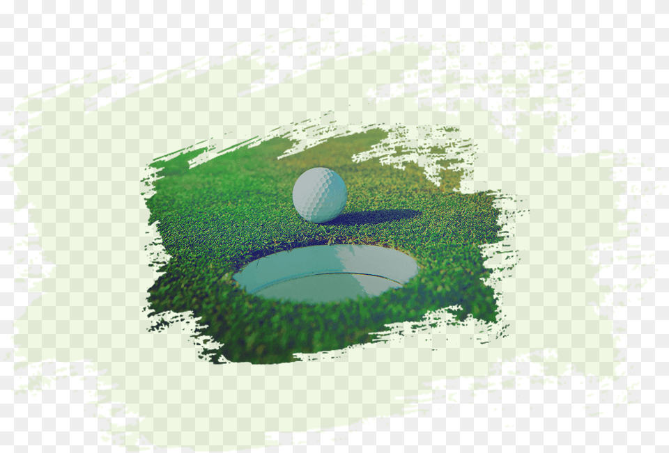 Pitch And Putt, Field, Outdoors, Nature, Ball Png