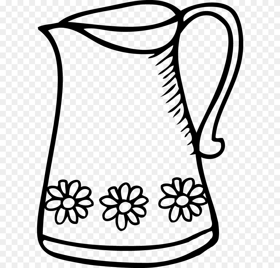 Pitcher Clipart Black And White, Lighting, Silhouette Free Png Download