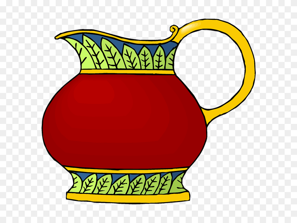 Pitcher Clipart Jug, Water Jug, Pottery, Car, Transportation Free Png Download