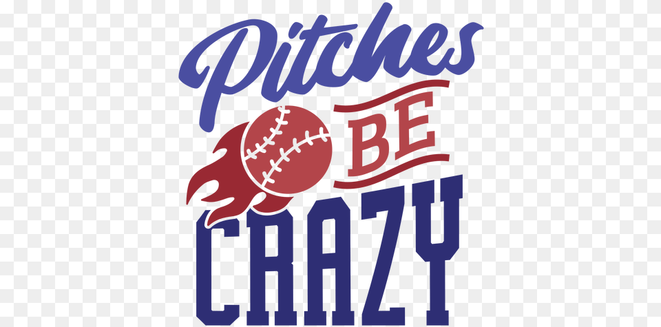 Pitches Be Crazy Ball Stitch Fire Flame Badge Sticker For Baseball, Food Free Png