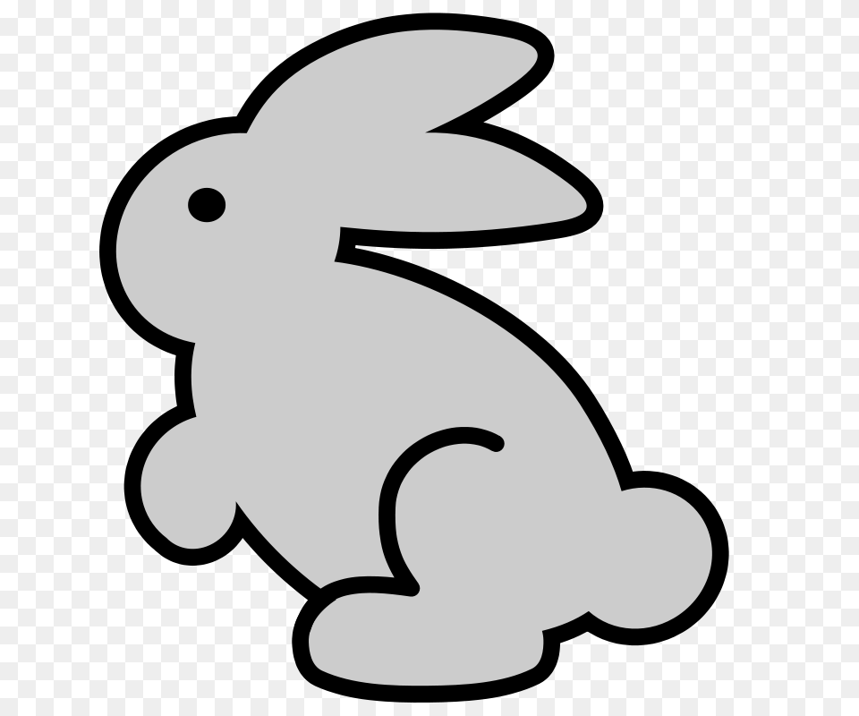 Pitr Bunny Icon, Animal, Mammal, Rabbit, Stencil Free Transparent Png